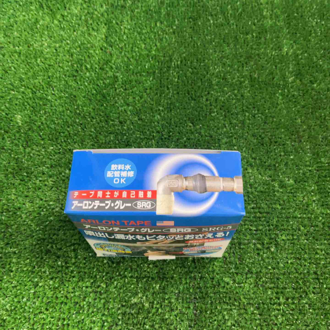 ユニテック   SRG-5 アーロンテープ・グレー  配管補修テープ W25×5000mm【草加店】