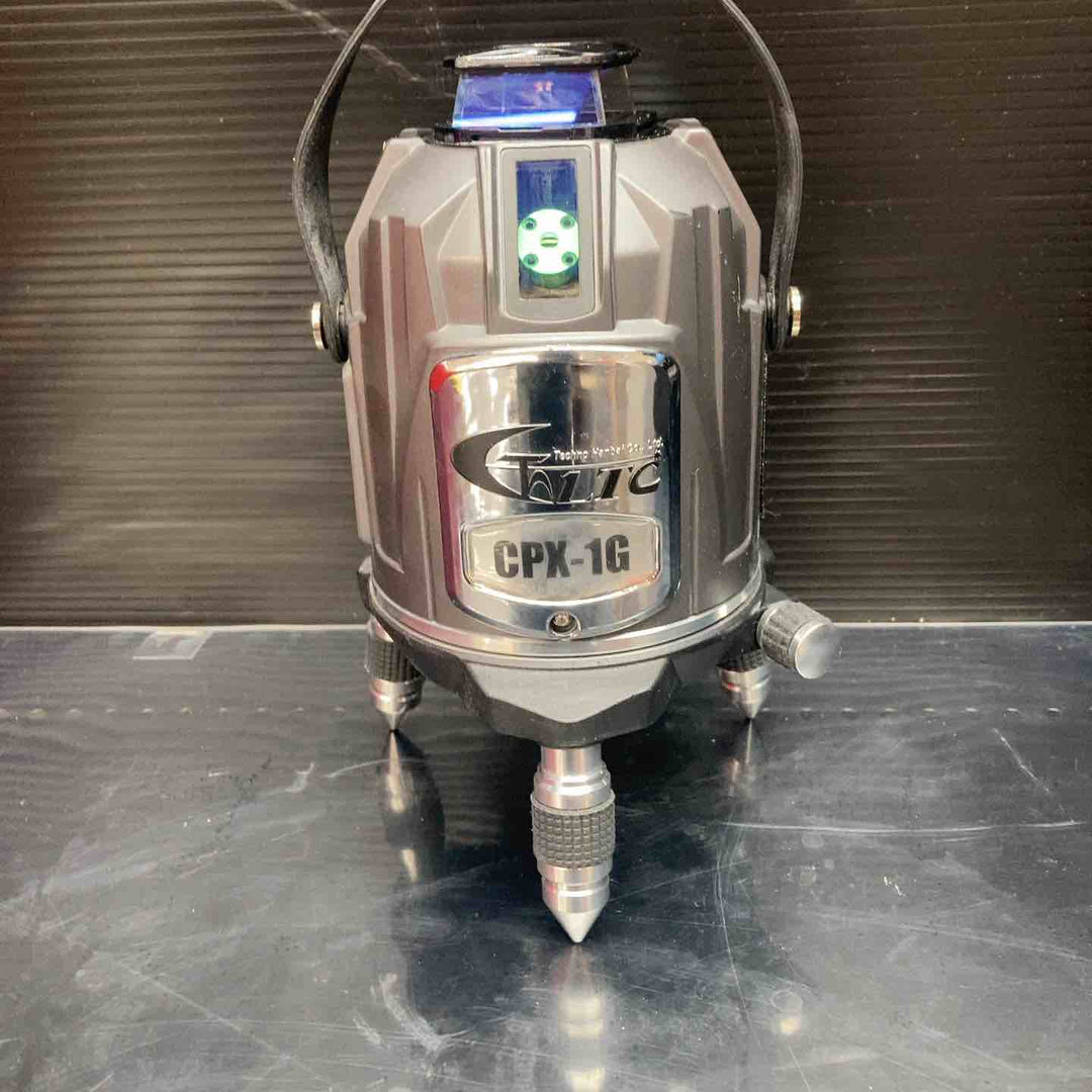 ◇レーザーテクノ グリーンレーザー墨出し器 CPX-1G フルライン電子整準【川越店】