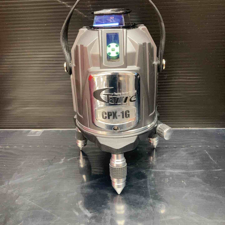 ◇レーザーテクノ グリーンレーザー墨出し器 CPX-1G フルライン電子整準【川越店】