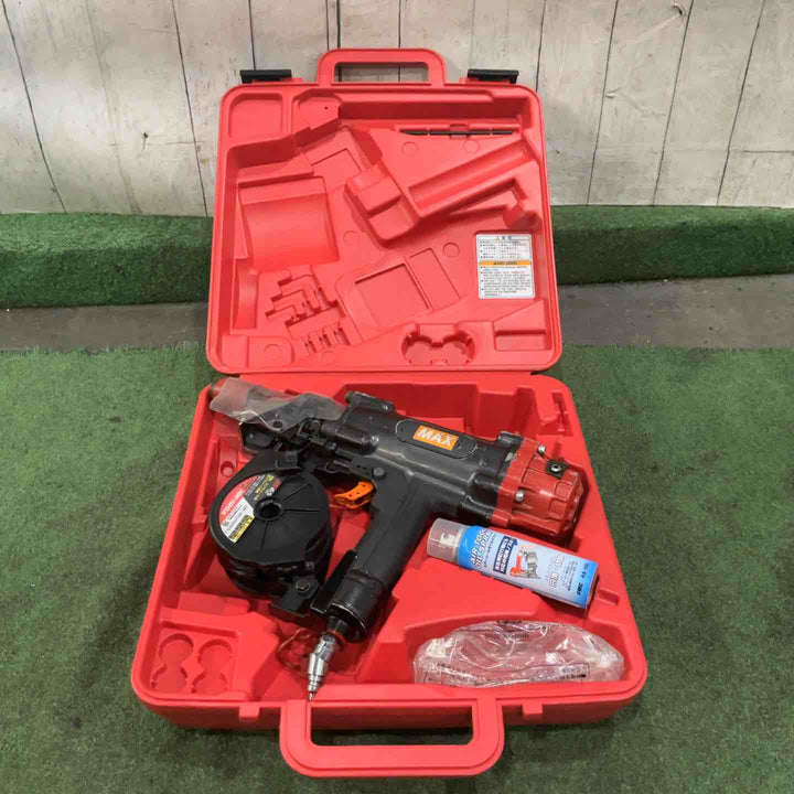 ◇マックス(MAX) 高圧コンクリート用エア釘打ち機 HN-120A 動作確認済【川口店】
