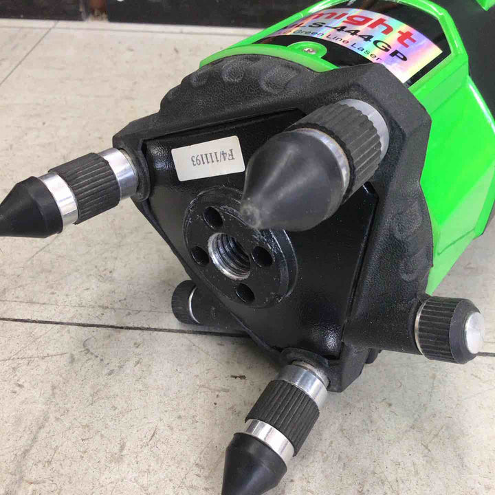 【中古品】 マイト工業/might グリーンレーザー墨出し器 MLS-444GP-R (受光器付き) 【鴻巣店】