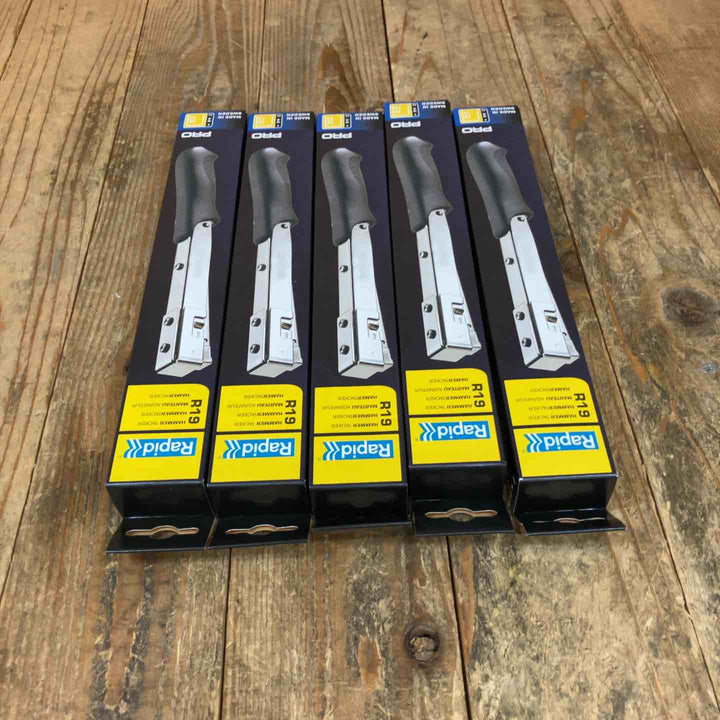 ラピッド(Rapid) ハンマータッカー R19E　5個まとめ【所沢店】