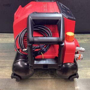 【未使用店頭展示品】 マックス(MAX) エアコンプレッサー AK-HH1310E_レッド 【東大和店】
