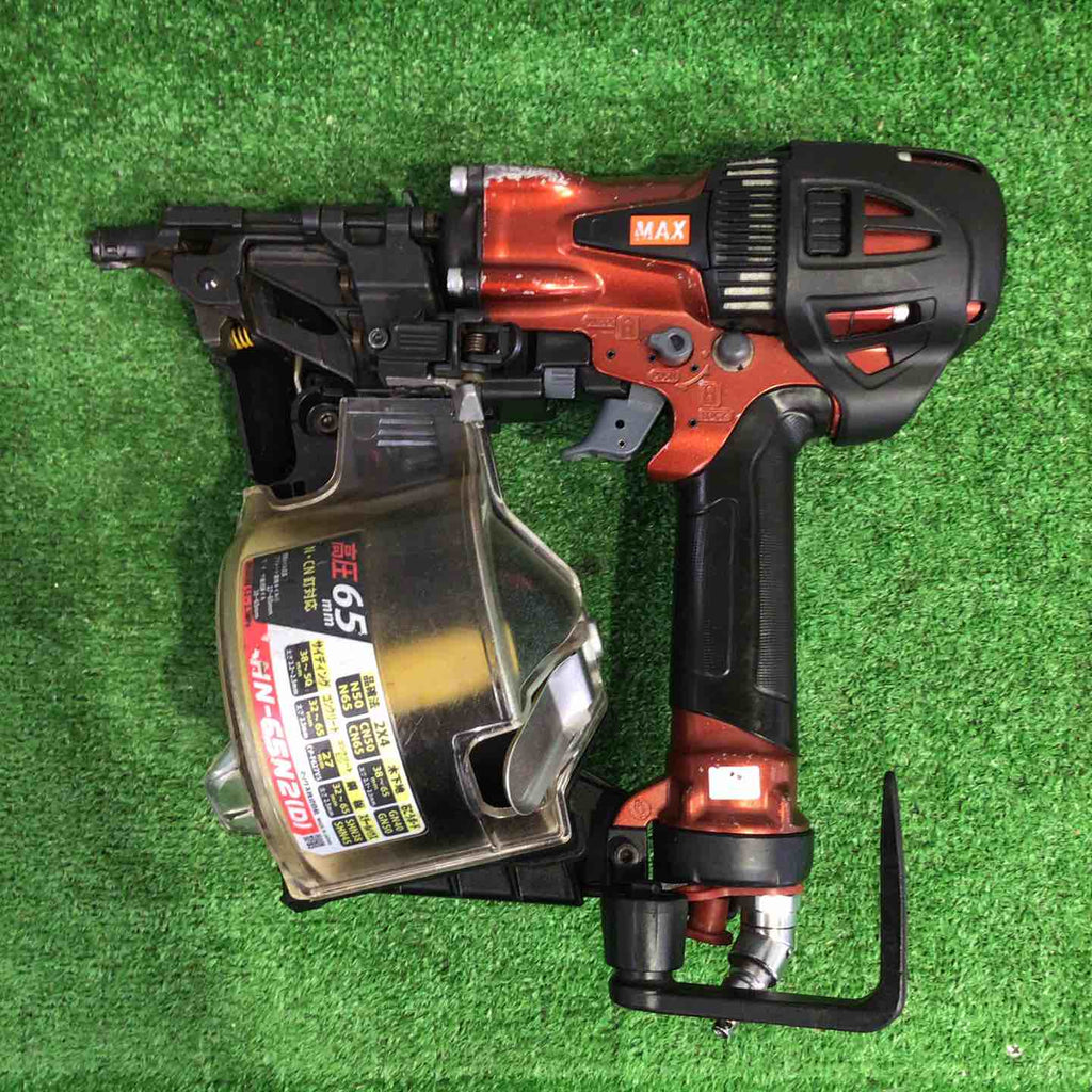 ◇マックス(MAX) 高圧エア釘打ち機 HN-65N2(D)ブラック【町田店】 マックス(MAX) 高圧エア釘打ち機 HN-65N2(D)-R【町田店】 – アクト