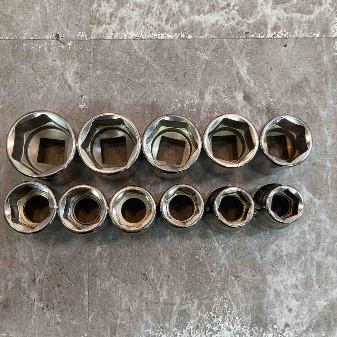スナップオン(Snap-on) ソケット セット　TWM12～24　11点セット【八潮店】