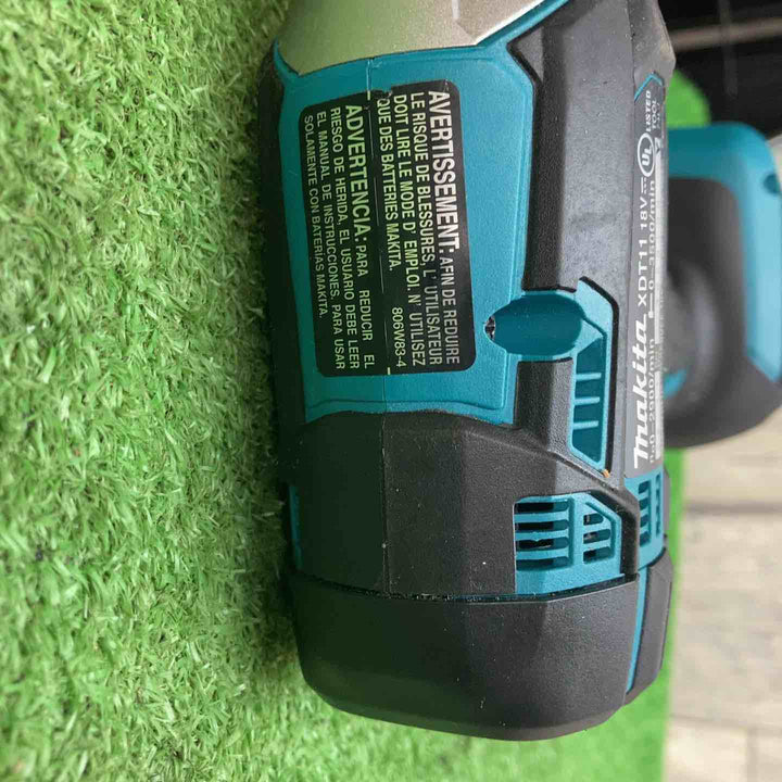 マキタ 18V 充電式 インパクトドライバー XDT11Z （本体のみ） 米国仕様【川越店】