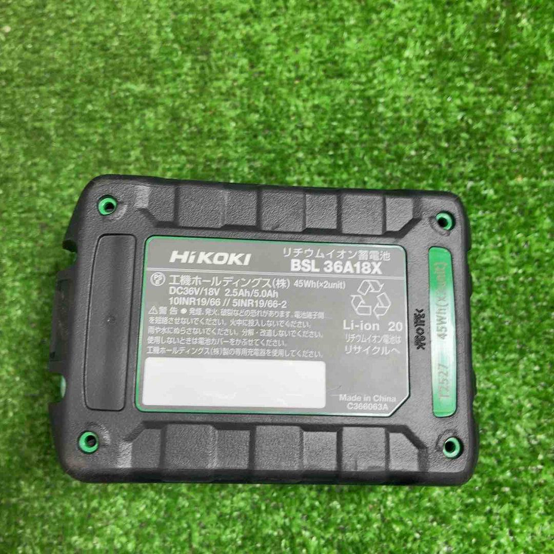ハイコーキ リチウムイオンバッテリー 36V/2.5Ah BSL36A18X 10個セット【藤沢店】