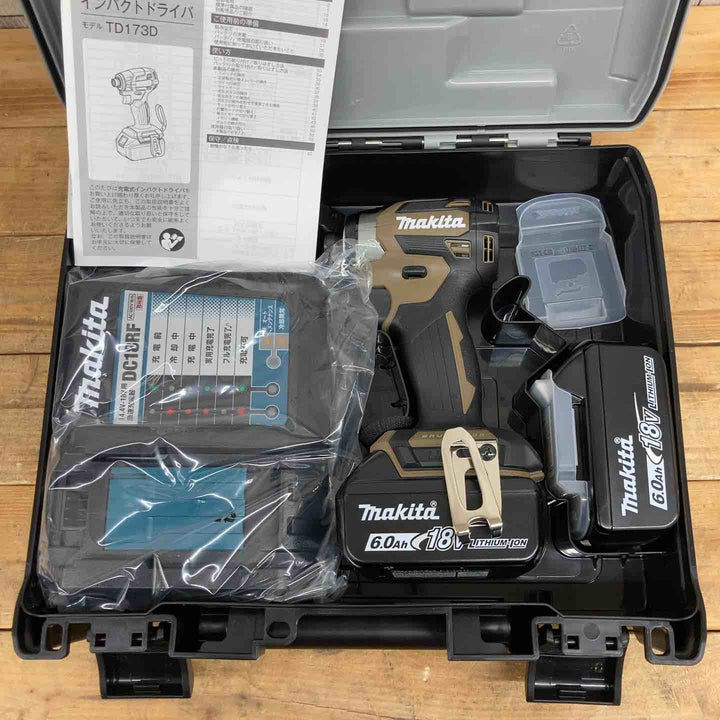 【未使用品】マキタ(makita) コードレスインパクトドライバー TD173DGXAB 18V【東大和店】