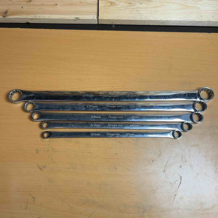 Snap-on スナップオン メガネレンチ 12角 5本セット XDHFM1012/1214/1417/1719/2122　【越谷店】
