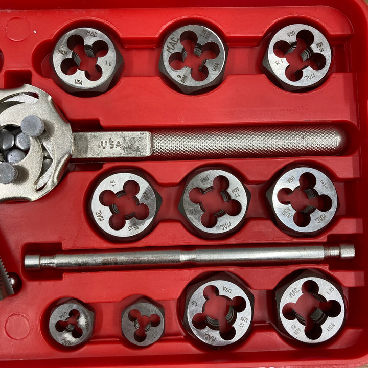 ▼マックツールズ(MACTOOLS) タップ・ダイスセット  METRIC8017TS【柏店】