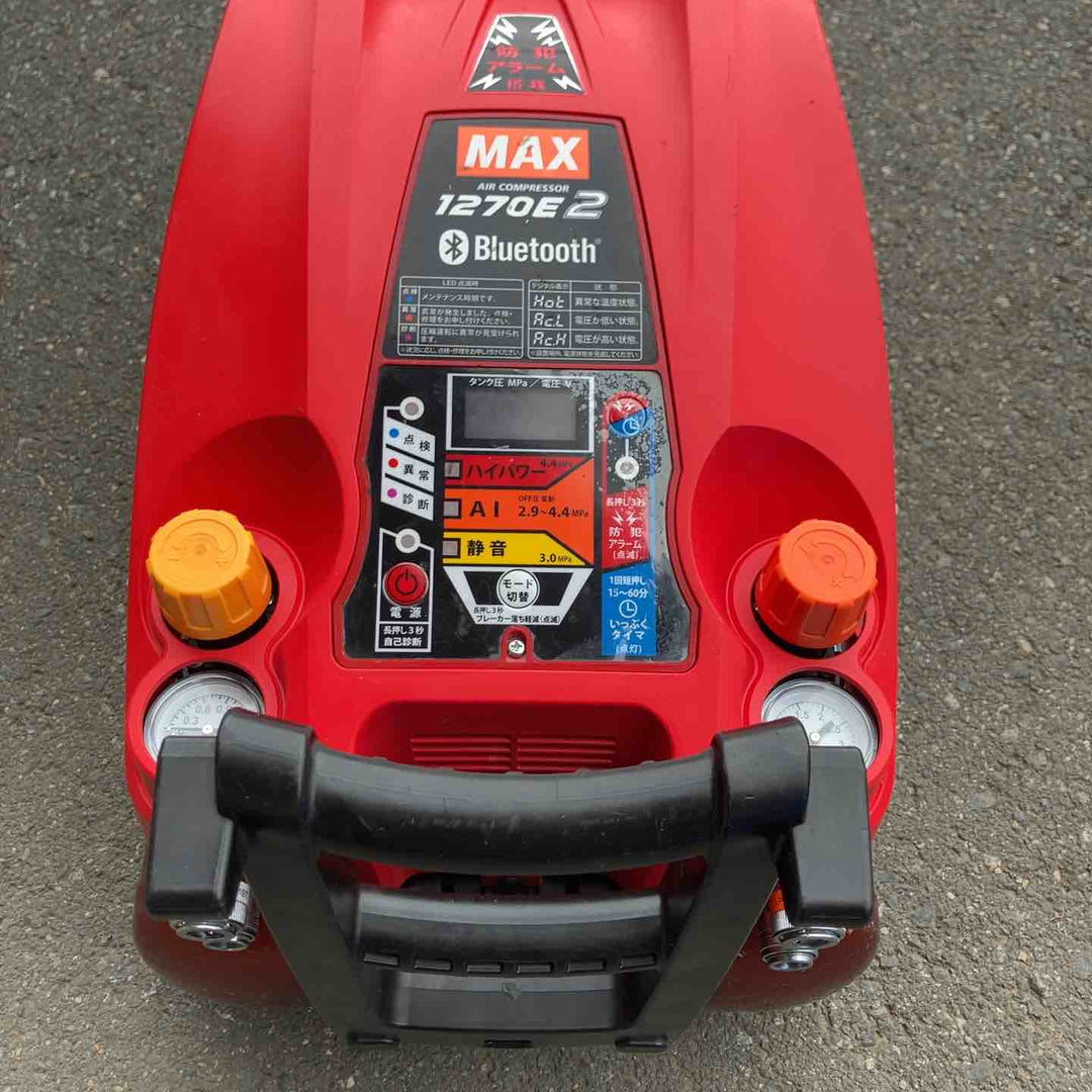 【中古品】 マックス/MAX エアコンプレッサー・AK-HL1270E2 【桶川店】