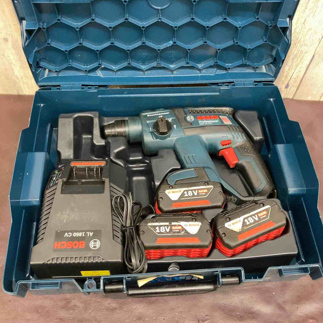 【中古品】ボッシュ(BOSCH) コードレスハンマドリル GBH18V-EC バッテリー3個付属【東大和店】