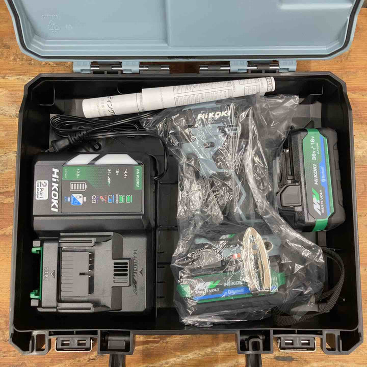 【未使用品】★ハイコーキ(HIKOKI ※旧:日立工機) コードレスインパクトドライバー WH36DD(2XHSZ)(IG) 限定色 36V フルセット【柏店】