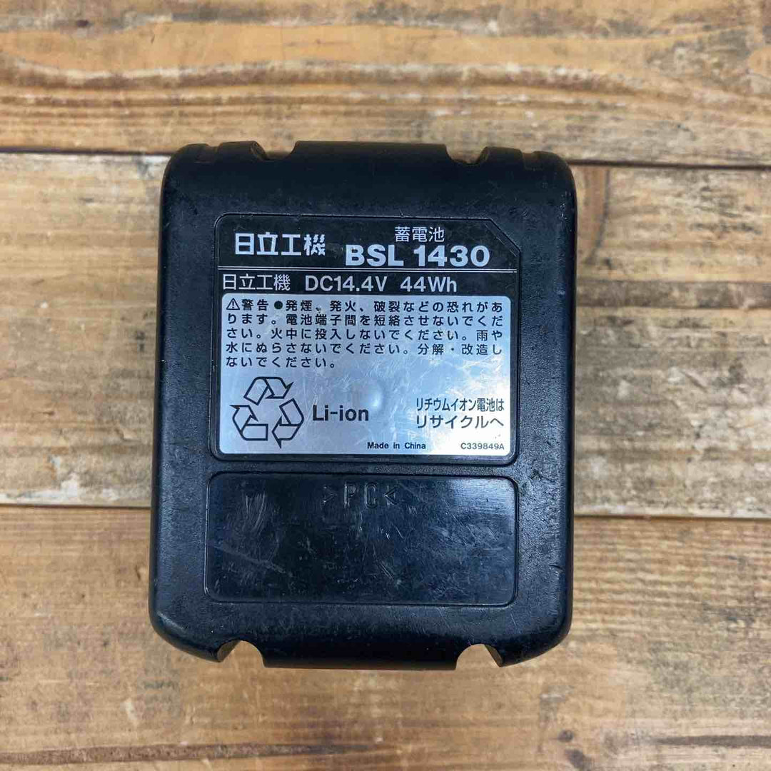 【中古美品】 ハイコーキ(HIKOKI ※旧:日立工機) コードレスインパクトドライバー WH14DBEL(NN)(L) 14.4V バッテリー付属 【東大和店】
