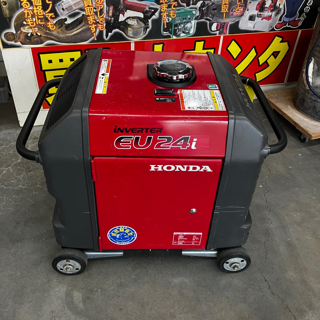 店頭受取り限定】☆ホンダ(HONDA) インバーター発電機 EU24i_車輪あり