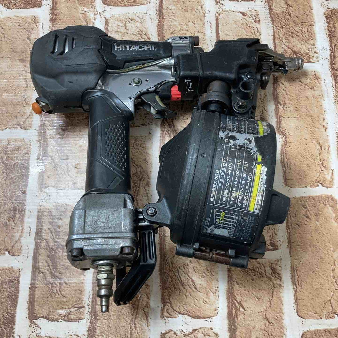 ◇ハイコーキ(HIKOKI ※旧:日立工機) 高圧エア釘打ち機 NV50HR(SGK)  銀鏡モデル【所沢店】
