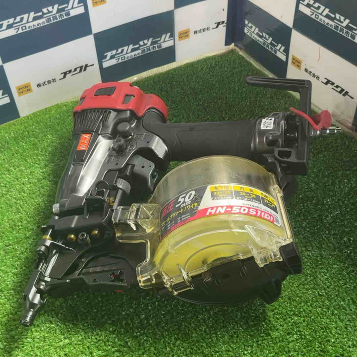 ★マックス(MAX) 高圧エア釘打ち機 HN-50S1(D) 細釘専用【草加店】