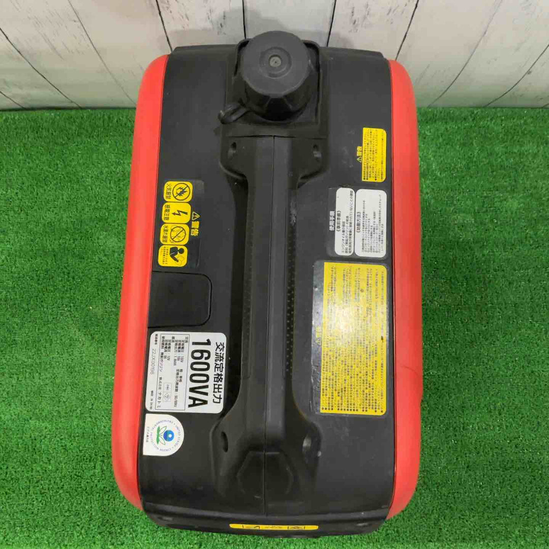 ◇ナカトミ(DREAM POWER) インバーター発電機 EIVG-1600D 1.6kVA【川口店】