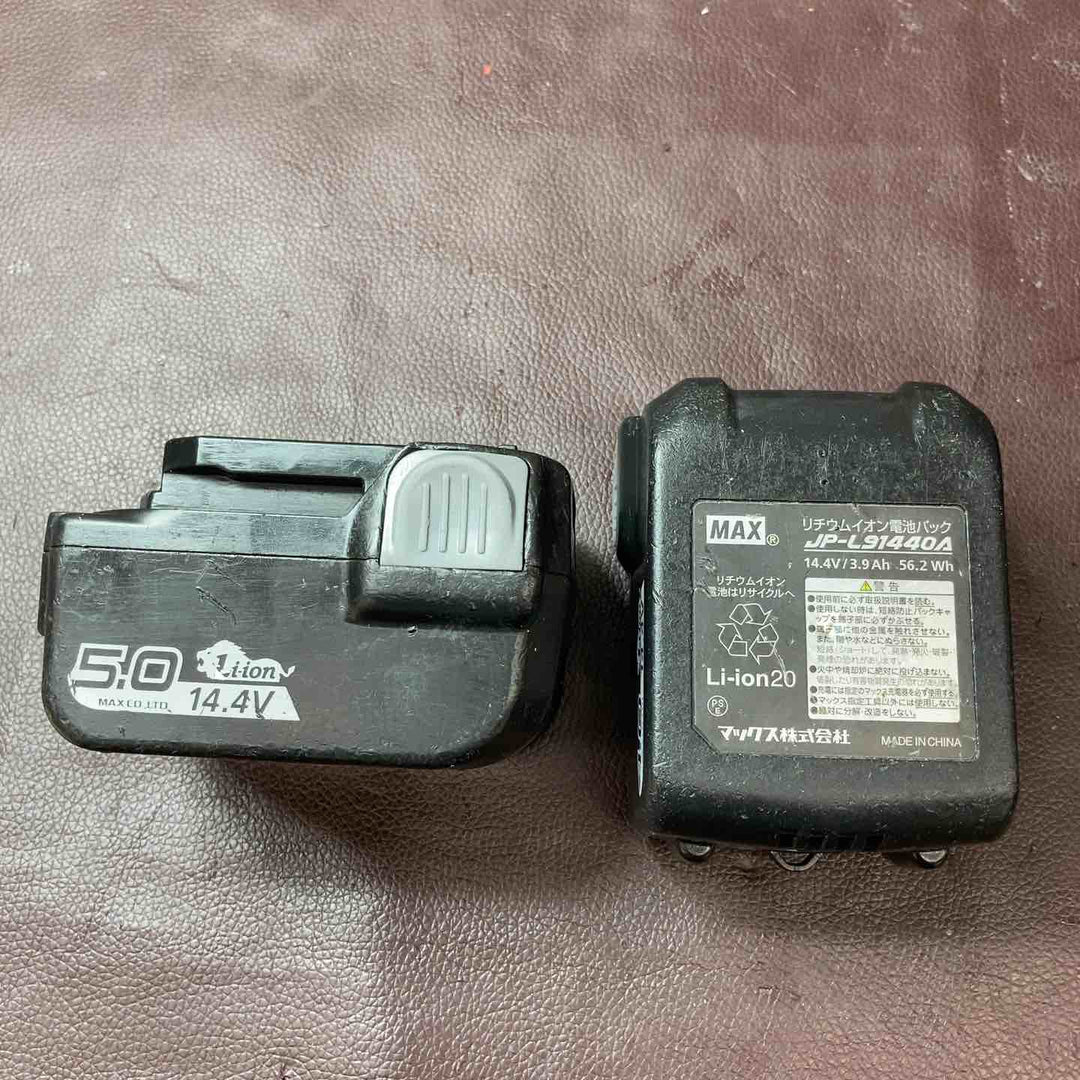 【中古品】 マックス(MAX) 鉄筋結束機 ツインタイア RB-440T-B2C/1450A 14.4V 【東大和店】