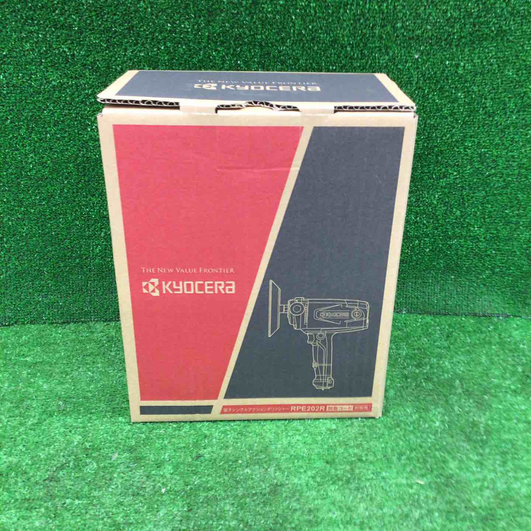【特別特価！未使用品】京セラ(Kyocera) 旧リョービ プロ用 ポリッシャー 脱着式 コードなし RPE202R 646754A ブラック【桶川店】
