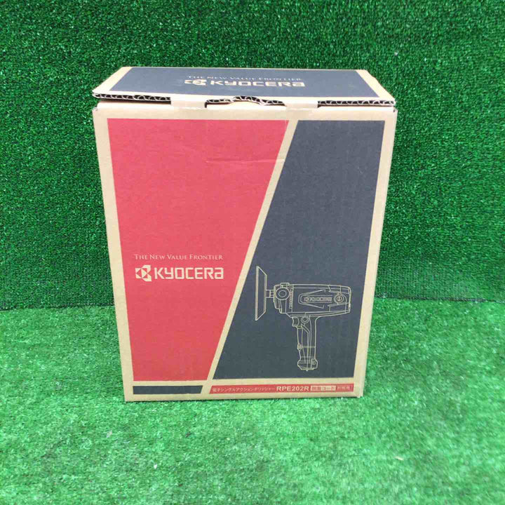 【特別特価！未使用品】京セラ(Kyocera) 旧リョービ プロ用 ポリッシャー 脱着式 コードなし RPE202R 646754A ブラック【桶川店】
