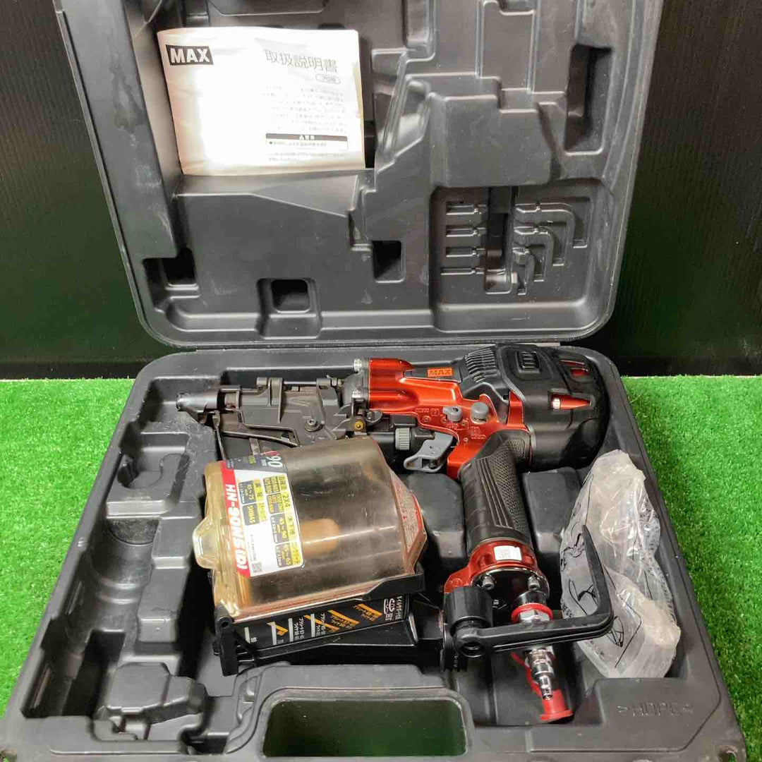 ★マックス(MAX) 高圧エア釘打ち機 HN-90N5(D)-R【岩槻店】