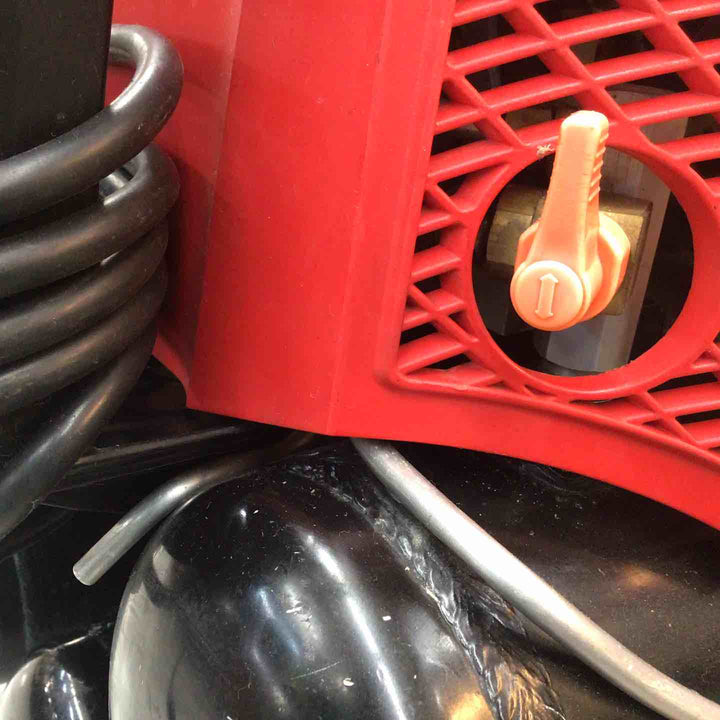 【中古品】 マックス/MAX エアコンプレッサー AK-HL1270E(27L)_レッド 【鴻巣店】