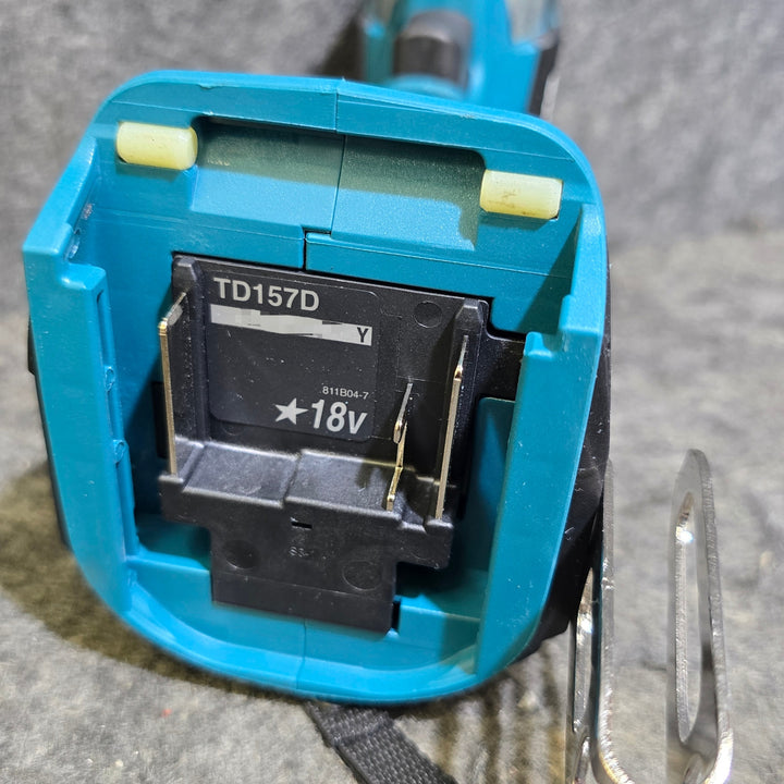 【美品・18V 3.0Ahバッテリ付き！】マキタ(makita) コードレスインパクトドライバー TD157DZ【桶川店】
