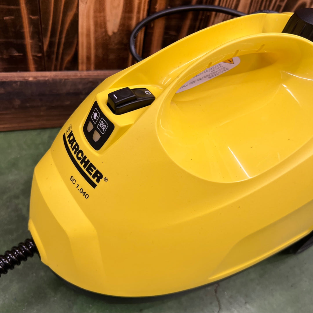 KARCHER (ケルヒャー) スチームクリーナー イエロー SC1.040 クロスセット付き【桶川店】