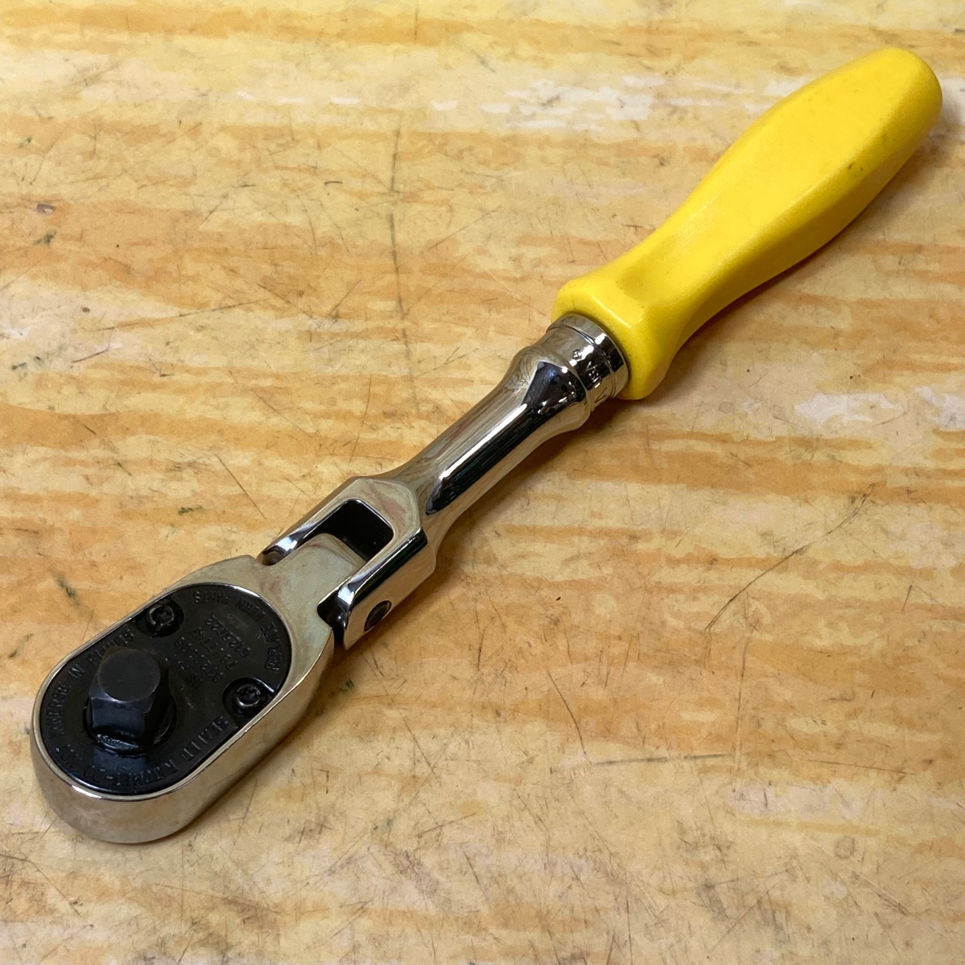 ▽Snap-on スナップオン 3/8 首振り フレックス ラチェットハンドル