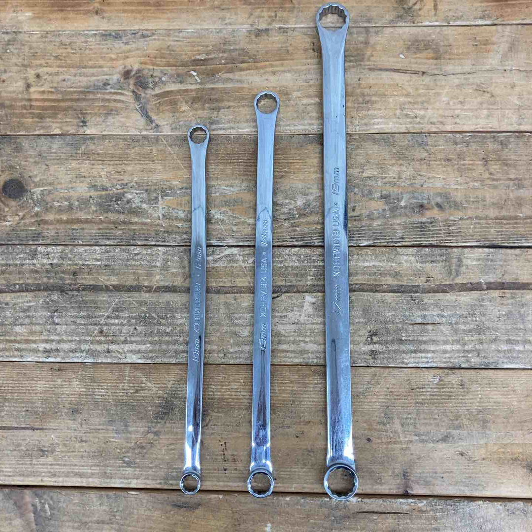 【中古品】 スナップオン(Snap-on) ストレートメガネレンチ XDHFM1719 1314 1012 3本セット レンチまとめ ブランド 【東大和店】