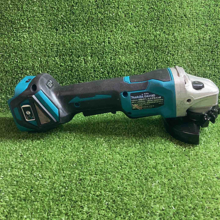 マキタ(makita) 100mmコードレスディスクグラインダ GA418DZ【川崎店】