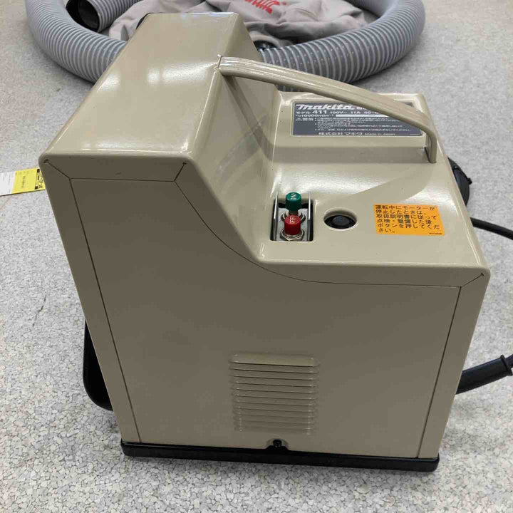 【中古品】☆マキタ makita 集じん機 411(P) 本体+ホース+集じん袋【八潮店】
