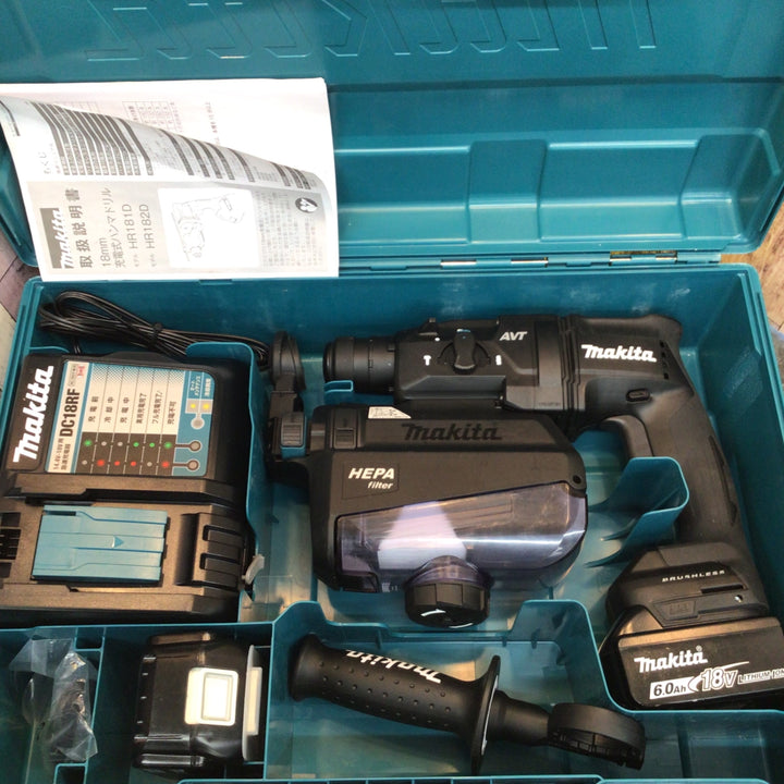 ★マキタ(makita) コードレスハンマドリル HR182DRGXV【八潮店】