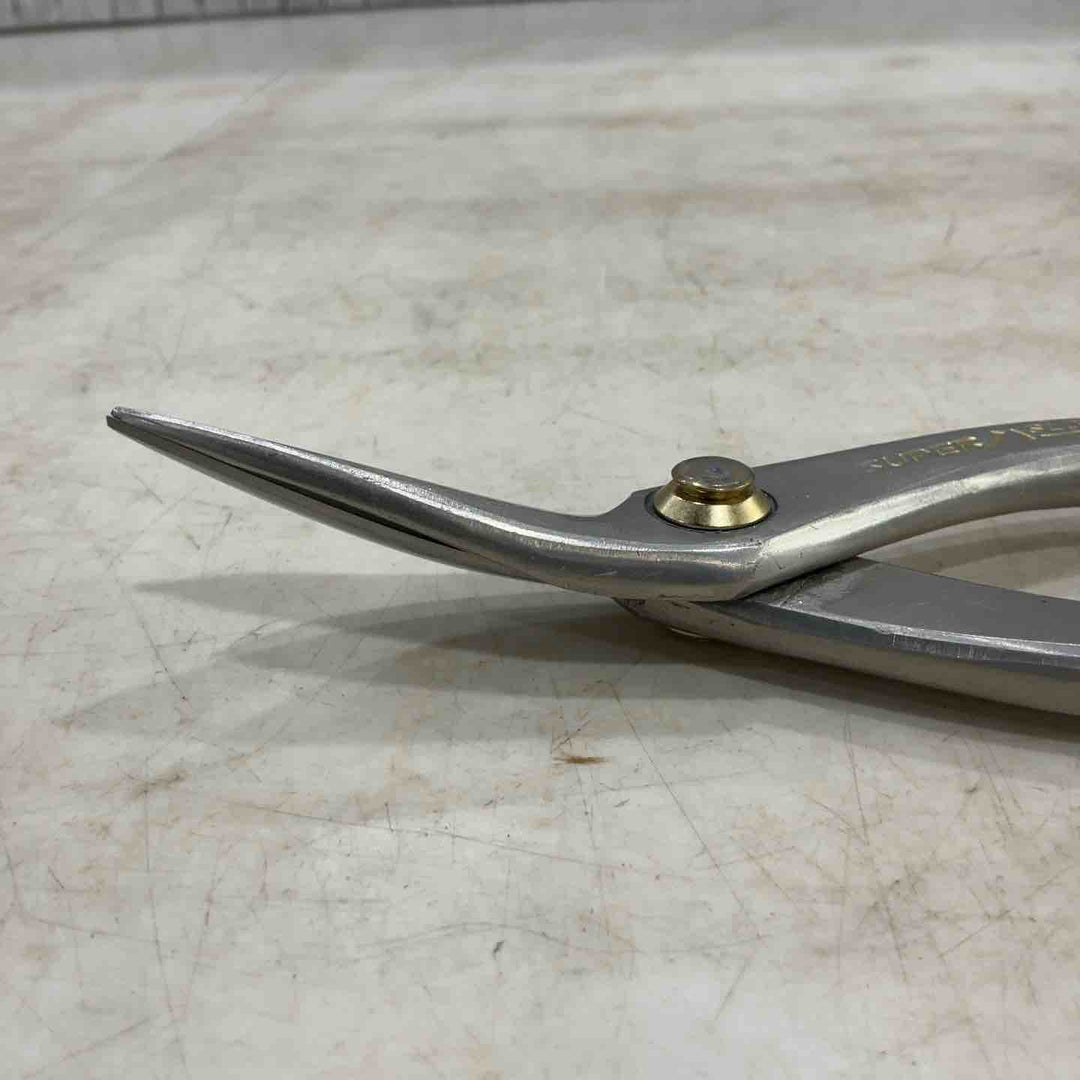 ツボタ 種光 ステン用SLD金切鋏 スーパーハードスリム 柳刃240mm  ホワイト  8503【川口店】