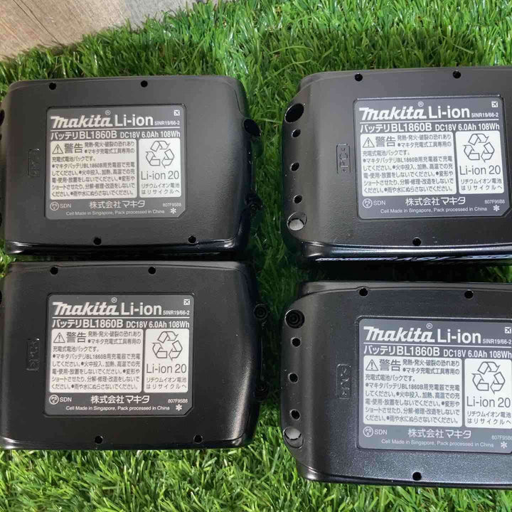 【未使用品】マキタ　BL1860B　4個セット　未使用フルセット　バラシ品 3【戸田店】