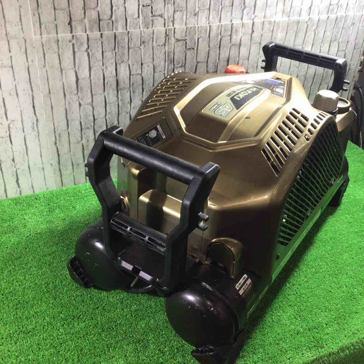 HiKOKI(ハイコーキ) 旧日立工機 釘打機用エアコンプレッサ タンク容量12L タンク内圧45気圧 高圧/一般圧対応 セキュリティ機能なし EC1445H3(TN(BG))ブラック＆ゴールド 限定販売色【川口店】