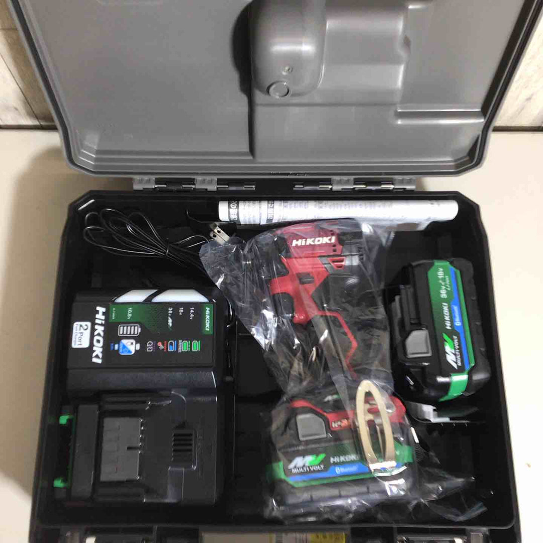 ★ハイコーキ(HIKOKI ※旧:日立工機) コードレスインパクトドライバ スコーピオンレッド WH36DD(2XHRSZ)【戸田店】