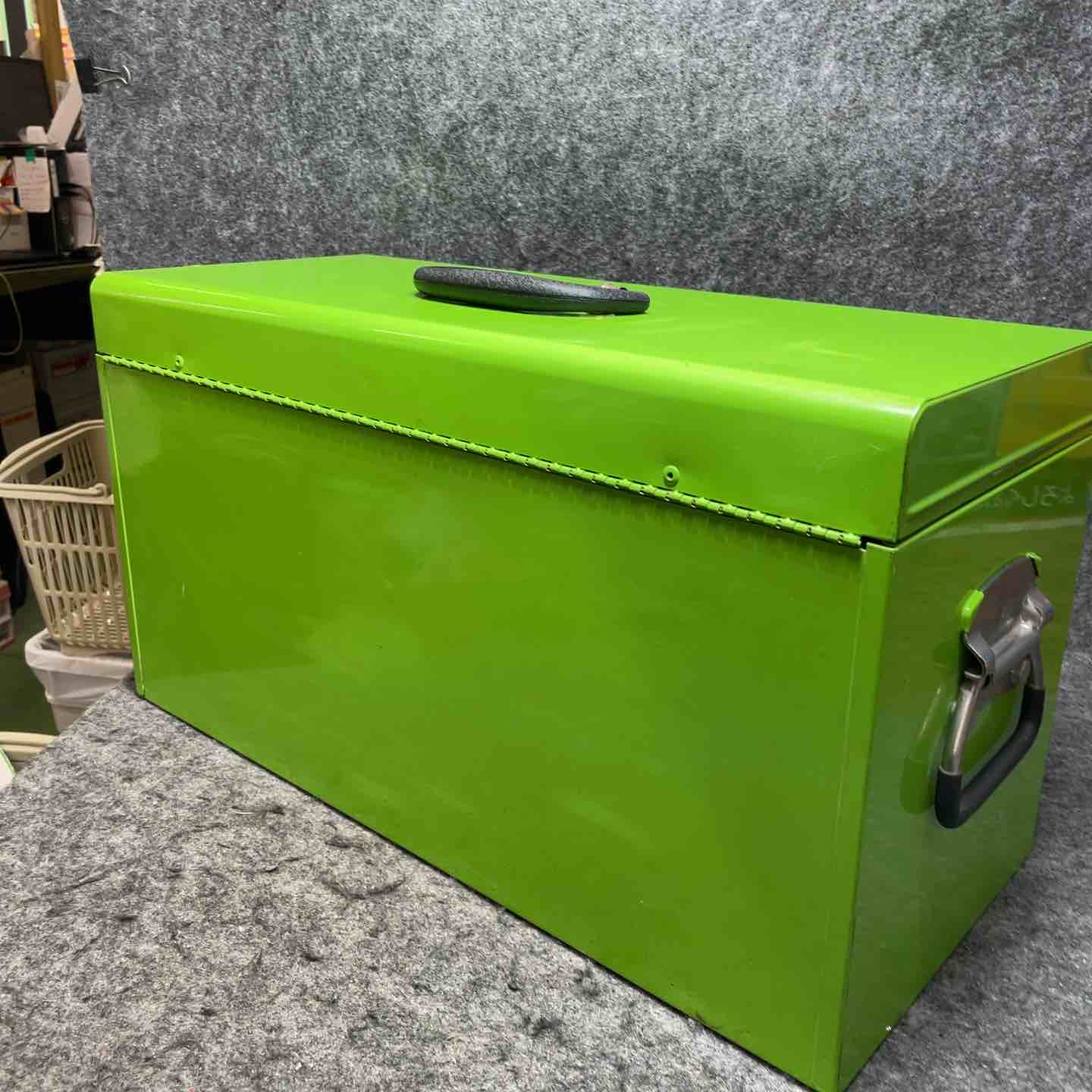 シグネット(SIGNET) 3段ツールボックス 工具箱 ライムグリーン【桶川店