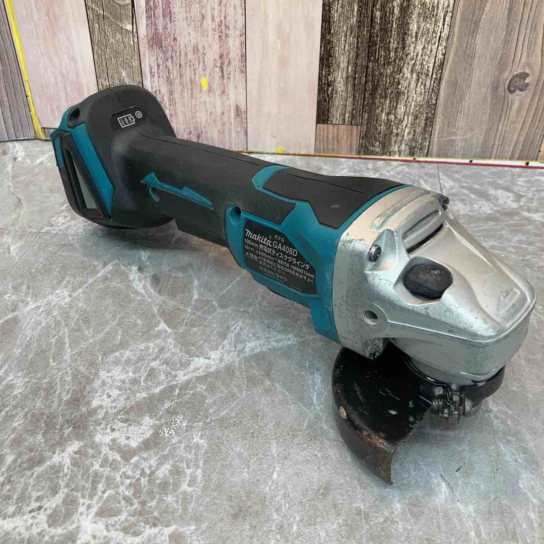 ★マキタ(makita) 100mmコードレスディスクグラインダ GA408DZ【八潮店】