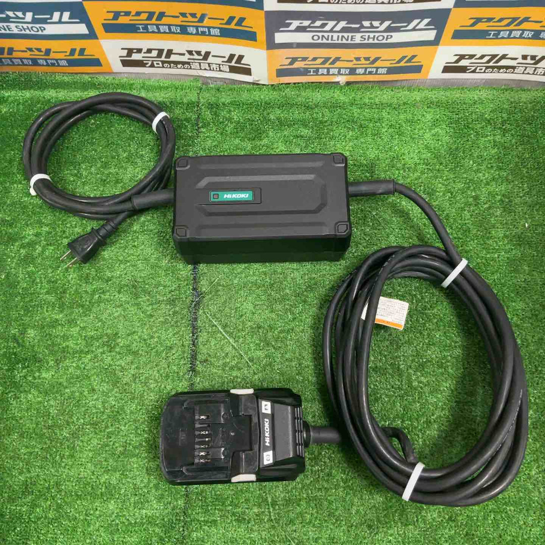 ◇ハイコーキ(HIKOKI ※旧:日立工機) AC/DCアダプター ET36A 100→36V マルチボルト蓄電池対応【草加店】