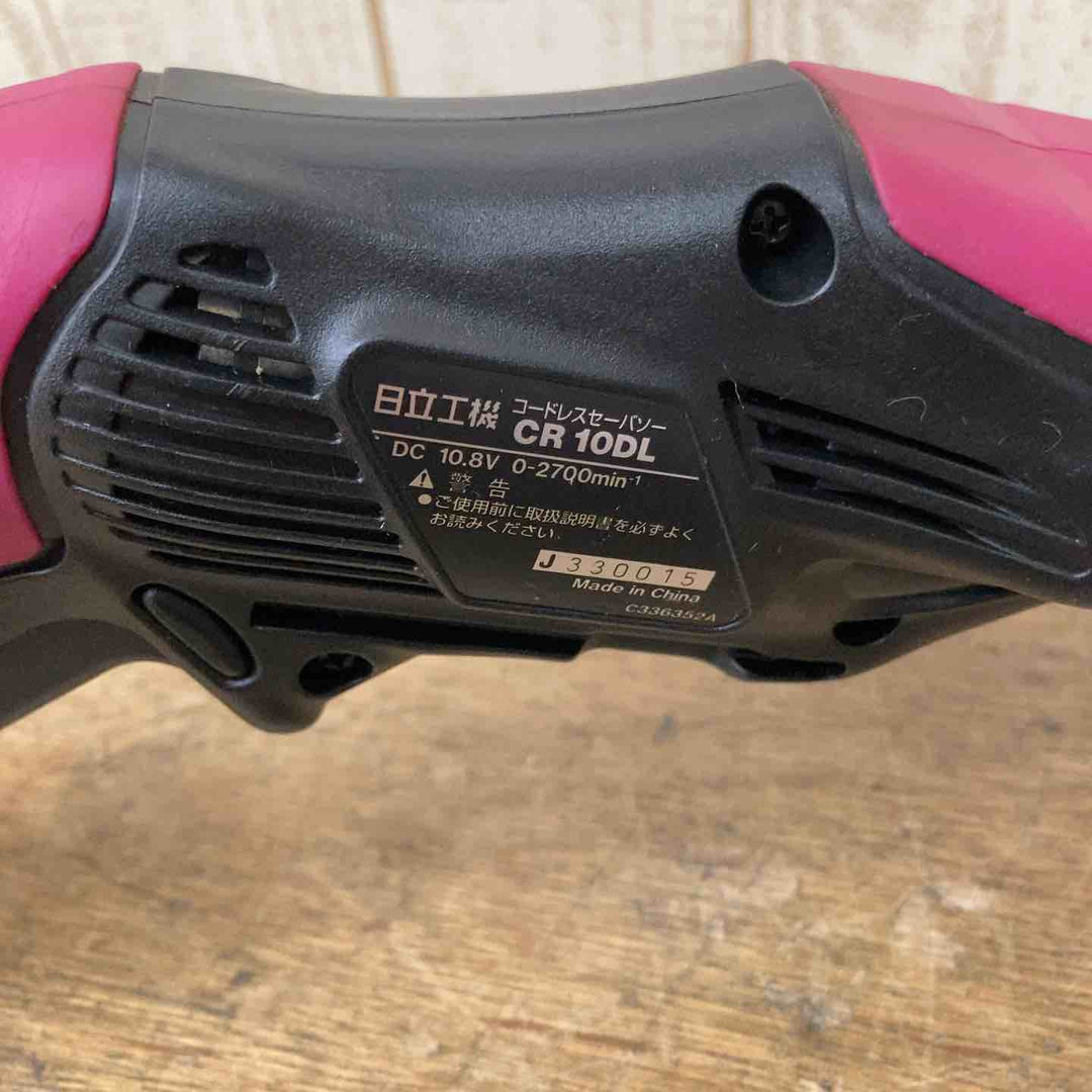 【中古品】★ハイコーキ(HIKOKI ※旧:日立工機) コードレスセーバーソー CR10DL(LCSK) 10.8V【柏店】