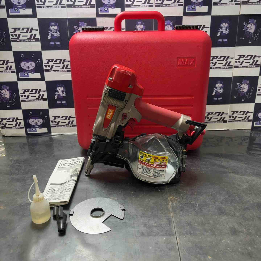 【中古品】マックス(MAX) 高圧エア釘打ち機 HN-65N1【所沢店】