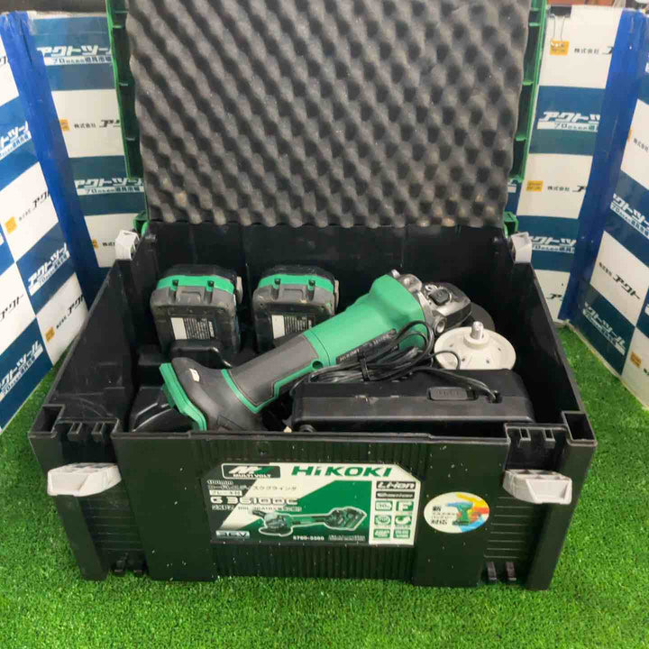 ★ハイコーキ(HIKOKI ※旧:日立工機) 100mmコードレスディスクグラインダ G3610DC(2XPZ)【草加店】