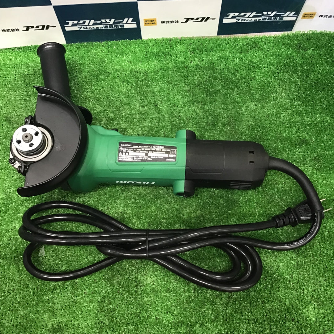 HiKOKI(ハイコーキ) AC100V 100mm ディスクグラインダー ブレーキ付き スナップスイッチタイプ G10BP4　【草加店】