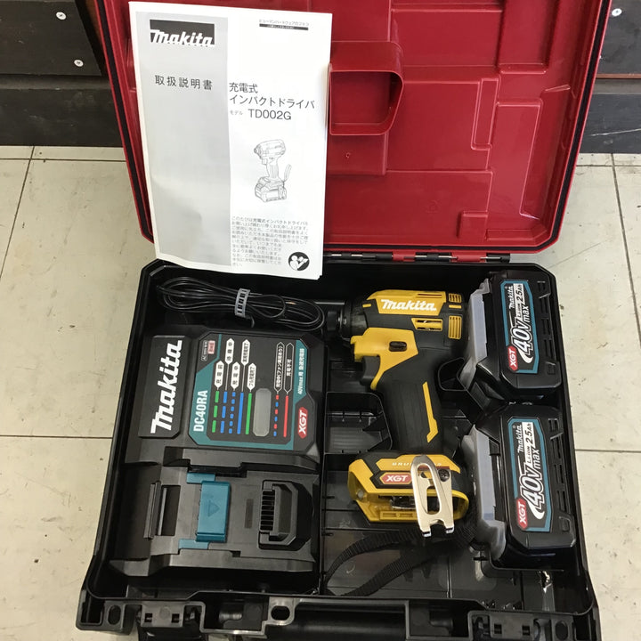 【中古美品】 マキタ/makita コードレスインパクトドライバー・TD002GDXFY 【鴻巣店】