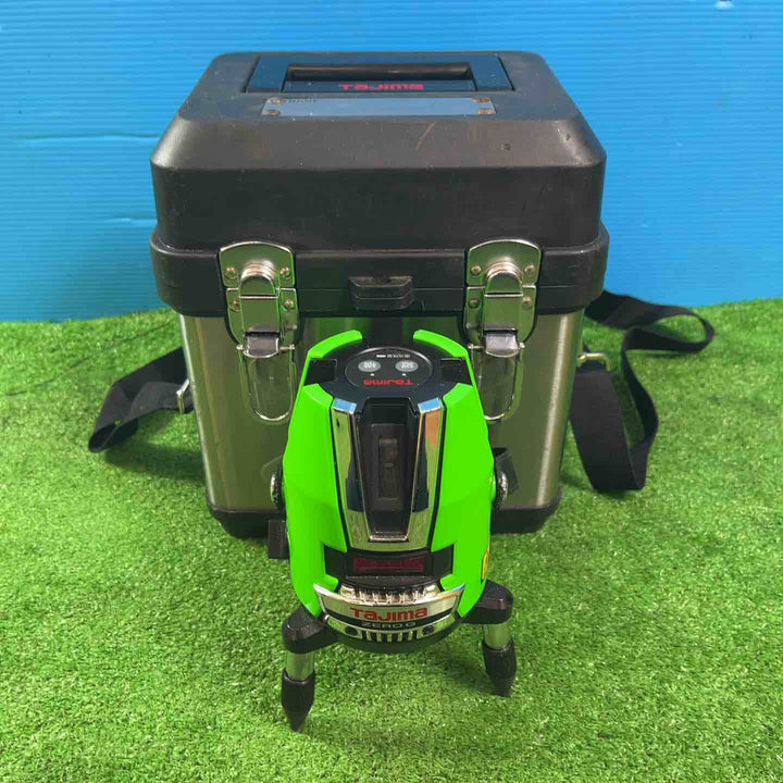 ◇タジマ(Tajima) グリーンレーザー墨出し器 ZERO G ゼロジ― TYZ 縦・横・地墨 ZEROG-TYZ【岩槻店】