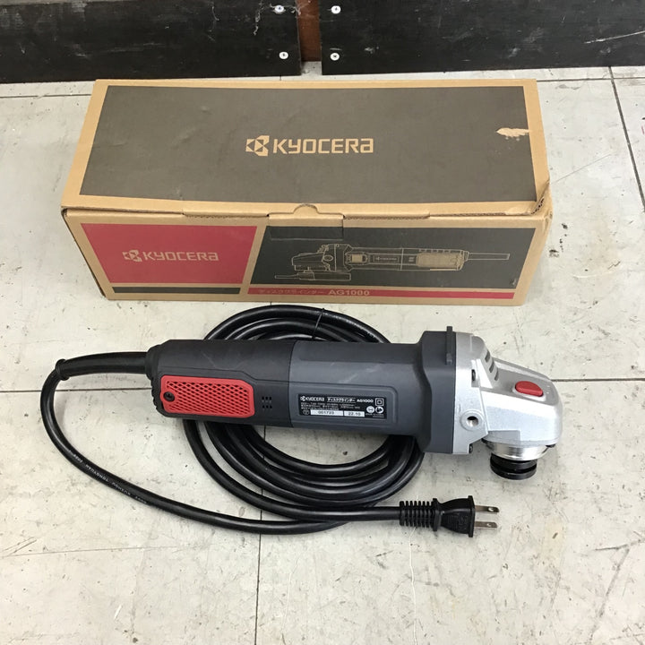 【中古美品】 京セラ/KYOCERA ディスクグラインダー・AG1000 【鴻巣店】