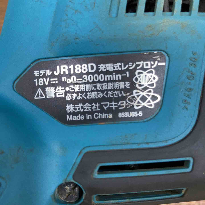 【中古品】★マキタ(makita) コードレスレシプロソー JR188DZK 18V 本体のみ【柏店】