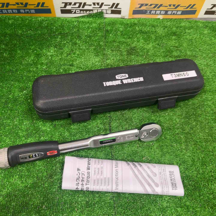 ◇トネ(TONE) プレセット型トルクレンチ T3MN50【草加店】